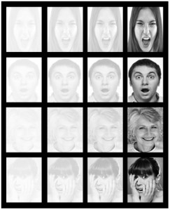 caras sensibles al contraste