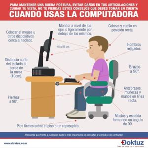 postura computadora